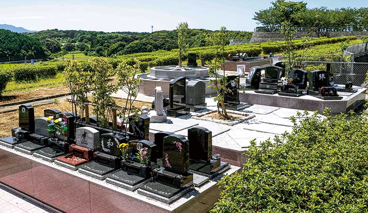北九州最大級の公園墓地「ひびき霊園」の指定石材店